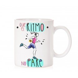 Taza que el ritmo no pare