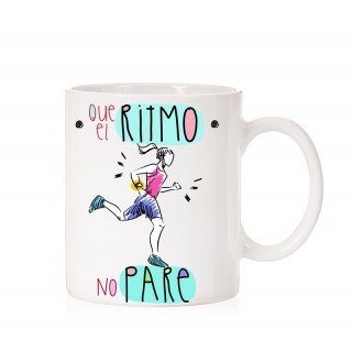Taza que el ritmo no pare