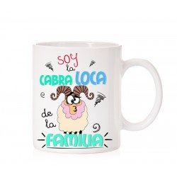 Taza Soy la cabra loca de la familia