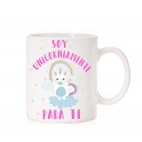 Taza Soy unicorniamente parra ti