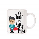 Taza Yo tengo un Super Papá