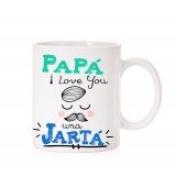 Taza  I love you una jarta papa
