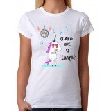 Camiseta Mujer Claro que Si Guapi entallada