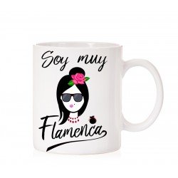Taza soy muy flamenca