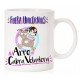 Taza Fuera unicornios arre cabra voladora