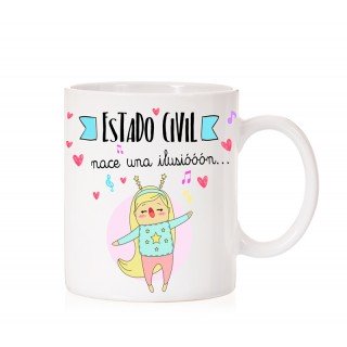 Taza Estado Civil nace una ilusión