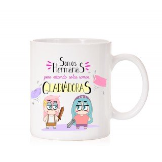 Taza Somos Hermanas Gladiadoras