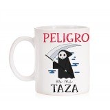 Taza Peligro es mi taza