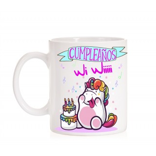 Taza Cumpleaños Wi Wii