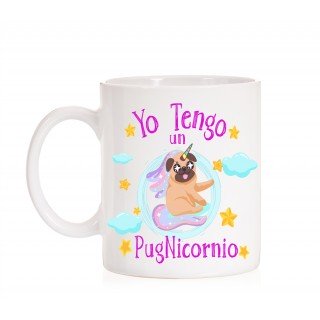 Taza Yo tengo un Pugnicornio