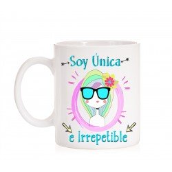 Taza Soy Única e Irrepetible