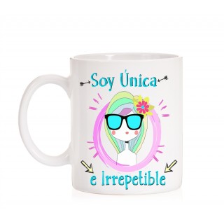 Taza Soy Única e Irrepetible