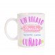 Taza Un regalo bonito tenerte como cuñada