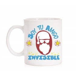 Taza Amigo Invisible Papá Noel