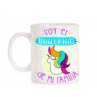 Taza Soy el Unicornio de mi Familia