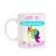 Taza Soy el Unicornio de mi Familia
