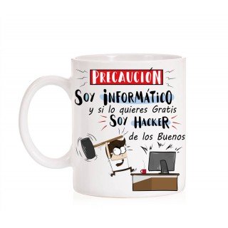 Taza Informatico. Soy Hacker de los buenos