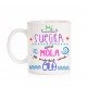 Taza Mi Suegra como mola se merece una ola
