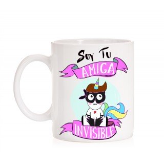Taza Soy tu Amiga invisible