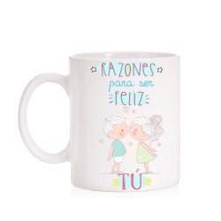 Taza Razones para ser Feliz, Tú