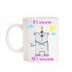 Taza 5% Unicornio 95 % Achuchable