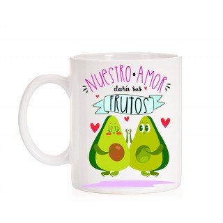 Taza Nuestro amor dará sus frutos