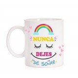 Taza Nunca dejes de soñar