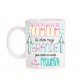Taza Mamá tu eres muy grande que nada ni nadie te haga pequeña