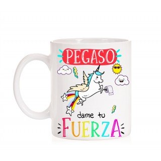 Taza Pegaso dame tu fuerza