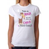 Camiseta Tengo una amiga que está como una cabra y puedo usarla