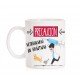 Taza Precaución Veterinario en prácticas