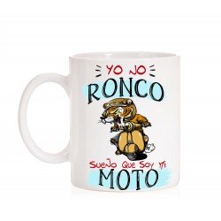Taza Yo no ronco sueño que soy mi moto