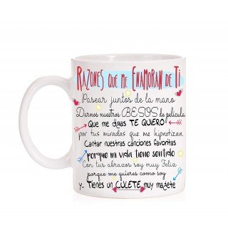 Taza Razones que me enamoran de ti