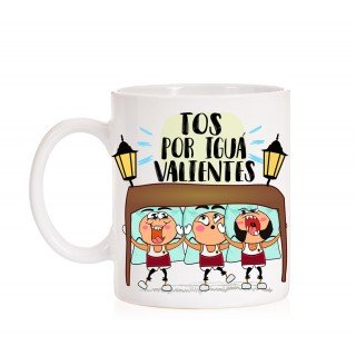 Taza Tos por igua Valientes. Semana santa