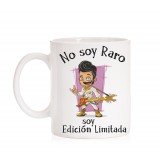 Taza No soy Raro soy edición limitada