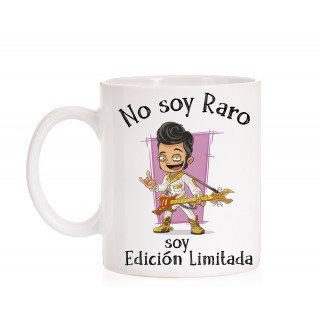Taza No soy Raro soy edición limitada