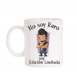 Taza No soy Raro soy edición limitada