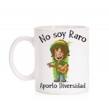 Taza No soy Raro aporto diversidad 2
