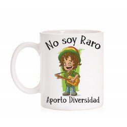 Taza No soy Raro aporto diversidad 2