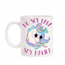 Taza No soy rara soy mágica