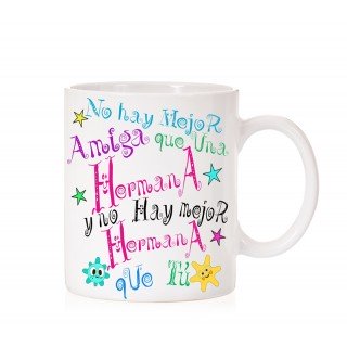 Taza La Mejor Hermana Amiga