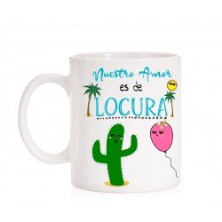 Taza Nuestro Amor es de Locura