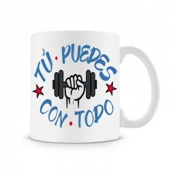 Taza Tú Puedes con Todo