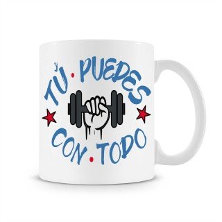 Taza Tú Puedes con Todo