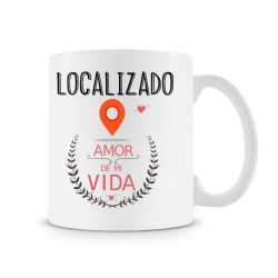 Taza Localizado el Amor de mi Vida