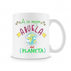Taza A la mejor Abuela del Planeta