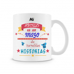 Taza Mi Abuelo es un Mago de increibles historias