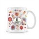 Taza Be Happy