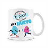 Taza Te quiero un Huevo