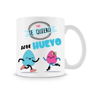 Taza Te quiero un Huevo
